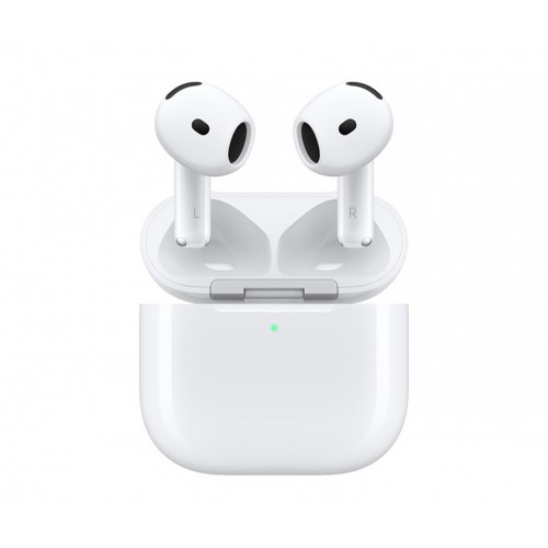 Apple Airpods 4th Generation Earbud Bluetooth Handsfree (MXP63) With Charging Case (2024) White EU