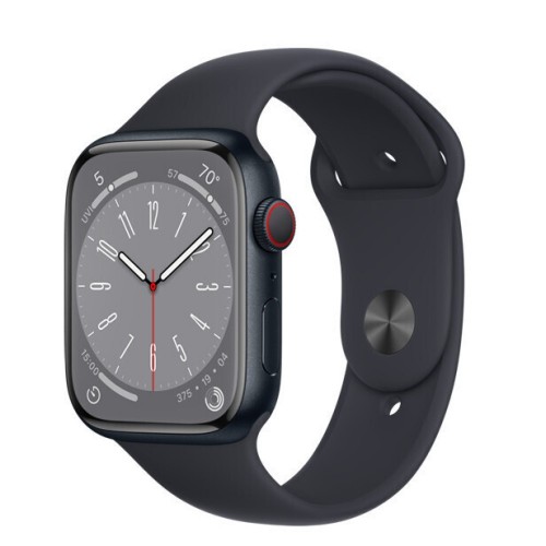 Apple Watch Series 8 45mm Aluminium Sportband (MNP13) Midnight Black EU