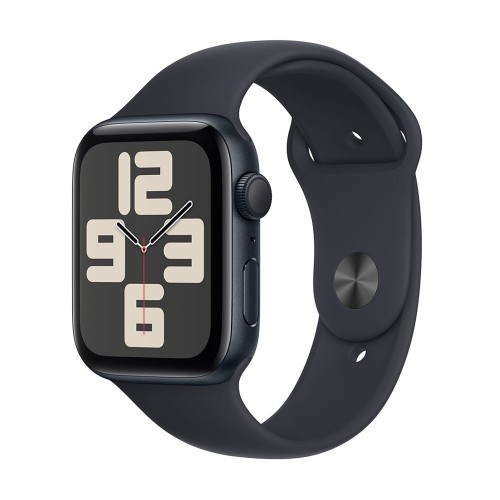 Apple Watch SE (2023) 44mm GPS Aluminium Case Midnight (MRE93) SportBand M/L Black EU