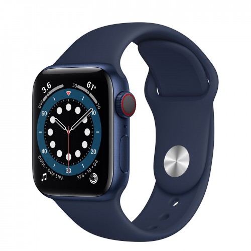 Apple Watch Series 6 40mm (MG143FD) Aluminium Case Blue with SportBand Blue  EU