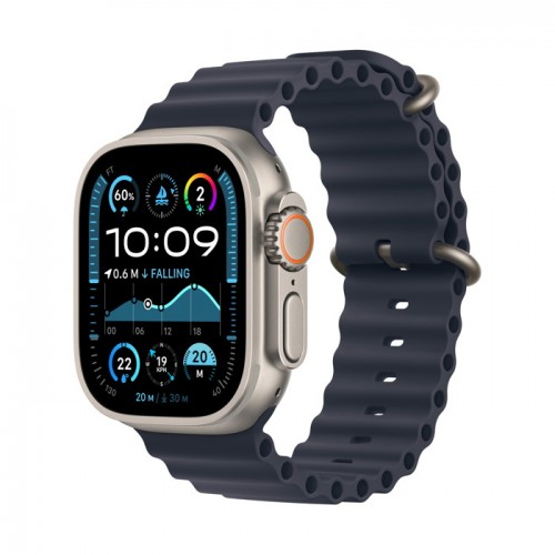 Apple Watch Ultra 2 49mm GPS + Cellular Titanium Case Natural (MX4D3) Ocean Band Navy EU