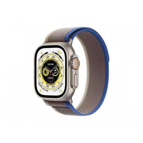 Apple Watch Ultra Cellular 49mm Titanium Trail Loop (MNHL3) Blue/Gray S/M EU