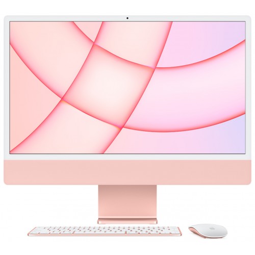 Apple iMac 24" Retina M1 8C/CPU 256/8GB SSD 8C/GPU macOS (English Keyboard) 2021 MGPM3 Pink EU