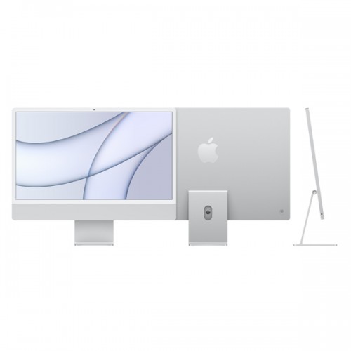 Apple iMac 24" Retina M1 8C/CPU 256/8GB SSD 8C/GPU macOS (English Keyboard) 2021 MGPC3 Silver EU